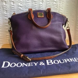 Dooney & Bourke leather zip-top purse